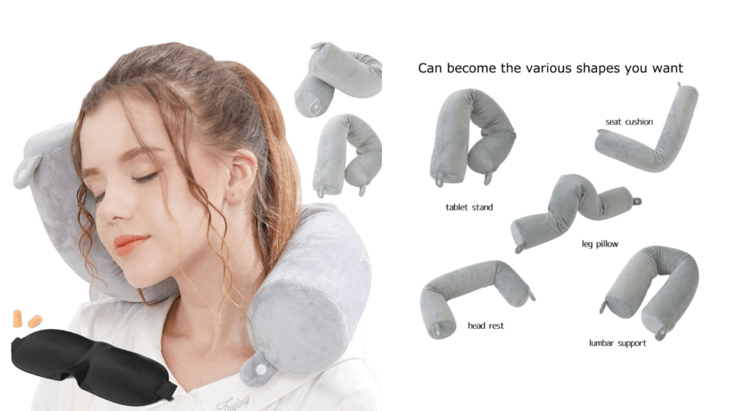 Lucear Memory Foam Neck Pillow